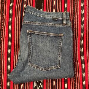 Outerknown SEA Ambassador Slim Fit Men's 34x32 Denim Jean Indigo $148 Made USA